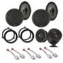 2007&ndash;2014 Jeep Wrangler JK Kicker Plug & Play Speaker Bundle Upgrade Image 1