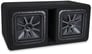Kicker 44DL7S122 Loaded Sub Enclosure+ Kicker 43CXA1200.1 + Free Amp Kit Image 2