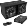 NVX NPKG212 Dual 12 inch Bass Package and XKIT82 Amp Kit Image 2
