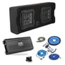 Kicker 49DL7TDF122, NVX NDA12001 Amp and XKIT42 Wiring Kit Image 1