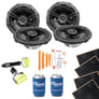 2 Pairs Kicker 6.5" Speakers (DSC650) w/ Free Speaker Install Kit Image 1