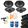2 Pairs Kicker 6x8" Speakers (KSC68) w/ Free Speaker Install Kit Image 1