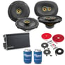 Kicker CS Series Speakers (CSC65, CSC693) + CXA360.4 w/ Free Amp Install Kit Image 1