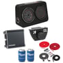 Kicker TCWRT82 Subwoofer + CXA400.1 Amp + Bass Remote w/ Free Amp Install Kit Image 1