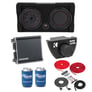 Kicker TRTP102 (48TRTP102) & CXA400.1 (46CXA4001T) w/ Free Amp Install Kit Image 1