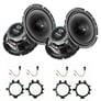 NVX Complete N-Series Speaker Upgrade Kit for 2002-2006 Chevy Avalanche Image 1