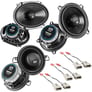 NVX Complete N-Series Speaker Upgrade Kit for 1986-1993 Ford Mustang Image 1