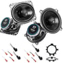 NVX Complete N-Series Speaker Upgrade Kit for 1995-2000 Chevy CK Pickup Image 1