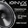 NVX Complete N-Series Speaker Upgrade Kit for 1997-2001 Toyota Camry Image 3
