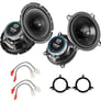 NVX Complete N-Series Speaker Upgrade Kit for 2001-2004 Dodge Dakota Image 1