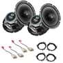 NVX Complete N-Series Speaker Upgrade Kit for 1998-2007 Toyota Land Cruiser Image 1