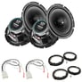 NVX Complete N-Series Speaker Upgrade Kit for 2012-2018 Ford Focus Image 1
