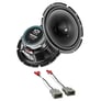 NVX Front N-Series Speaker Upgrade Kit for 1996-2000 Honda Civic Image 1