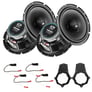 NVX N-Series Complete Speaker Upgrade Kit for 1997-2004 Chevy Corvette Image 1