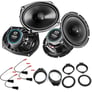 NVX N-Series Complete Speaker Kit for 14-24 Chevy Silverado 1500 (Crew Cab) Image 1