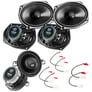 NVX N-Series Complete Speaker Upgrade Kit for 2005-2007 Dodge Magnum Image 1