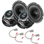 NVX Complete N-Series Speaker Upgrade Kit for 1986-1993 Acura Integra Image 1