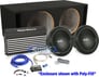 5500W Complete Power Acoustik + RE Audio Bass Package Image 1