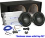 2600W Complete Hifonics + RE Audio Bass Package Image 1