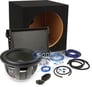 1400W Complete Kicker + Polk Audio Bass Package Image 1