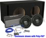 5500W Complete Power Acoustik + RE Audio Bass Package Image 1