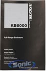 Kicker KB6000 - Black Image 6