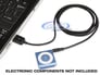 Scosche SF3USBK syncABLE II iPod Shuffle Sync/Charge Cable Image 3