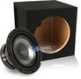 1000W Massive Audio Rebel 10 Subwoofer + Enclosure Bass Package Image 1