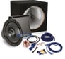 800W Massive Audio + Kicker Complete Bass Package Image 1