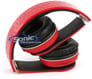 Fanny Wang FW-HEADPH-1003-R On-Ear Headphones (Red) Image 2