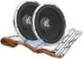 1200W Hifonics + Sound Dampening Material Bass Bundle Image 1