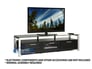Plateau D&Eacute;COR 71 (Black Oak w/ Black Glass) Image 2