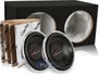 800W Audiobahn AW1251J + Enclosure Bass Package Image 1