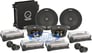 Kicker QS65.2 Component Speakers + RE Audio XTX800.4 Amplifier Image 1