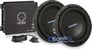 Crossfire C510D4 Subwoofers + FREE RE Audio XTX1500.1 Amplifier Image 1