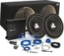 1000W JL Audio Subwoofers + MB Quart Amplifier Bass Bundle Image 1