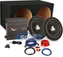 1000W JL Audio Subwoofers + Renegade Amplifier Complete Bass Bundle Image 1