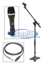 AKG Vocal Microphone, Mic Cable, & Mic Stand Combo Image 1