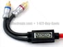 Visonik VR20X 20' Braided Competition RCA Image 3