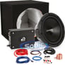 1200W Kenwood + Massive Audio Complete Bass Package Image 1