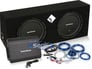 600W Rockford Fosgate Loaded Enclosure + Amplifier Bundle Image 1