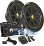 Kicker 2-10C124 + RE Audio VLS-1 Bass Processor Bundle Image 1