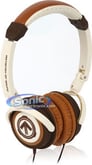 Aerial7 PHOENIX Chino On-Ear Stereo Headphones (Brown & White) Image 1