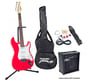 Pyle PEGKT15R Beginner Red Electric Guitar Package Image 1