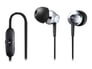 Sony MDREX58V/SLV (MDR-EX58V/SLV) EX Series Earbuds with Volume Control - Silver Image 1