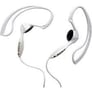 Sony MDR-J10 (MDRJ10) Active Sports Headphones Ear-Clip Earbuds - White Image 1