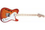 Pyle PGE75 42" Semi Hollow Deluxe Sunburst Electric Guitar Image 1
