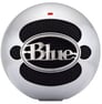 Blue Snowball Brushed Aluminum USB Microphone Image 1