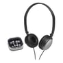 Coby CV140SVR Silver Jammerz DJ Style Headphone and Earbud Combo Image 1
