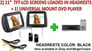 Video Combo: Envy NV-A211 + 2 qty of Absolute COM1107B Image 1